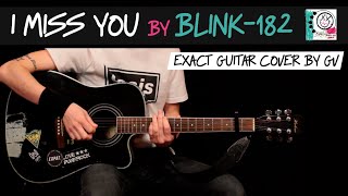 Blink 182 - I Miss You guitar cover by GV | Album version