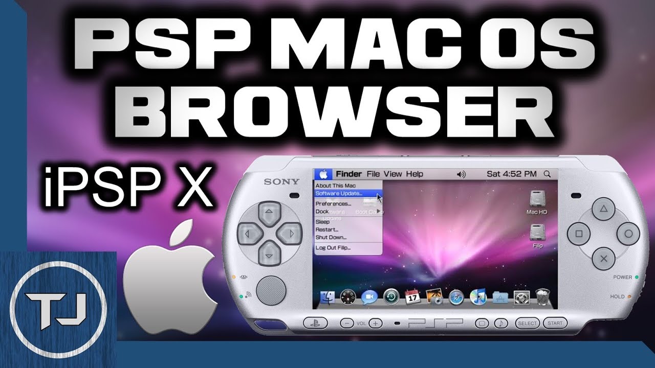 Mac Os Browser Gui On Psp Psp Go Ipsp X By Tech James