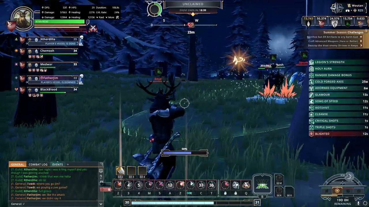 crowfall archer hax fight 1