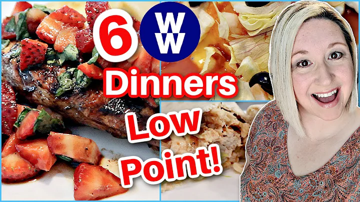 6 EASY WEIGHT WATCHERS DINNER RECIPES LOW POINT