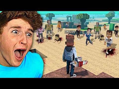 I Survived a ZOMBIE APOCALYPSE In NEW GAME! (The Sandbox)