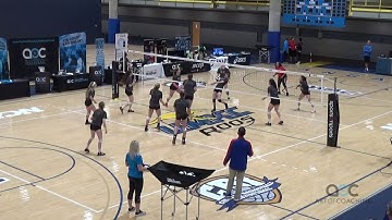 AVCA Video Tip of the Week: Drill to Train Overhead Hands on Defense