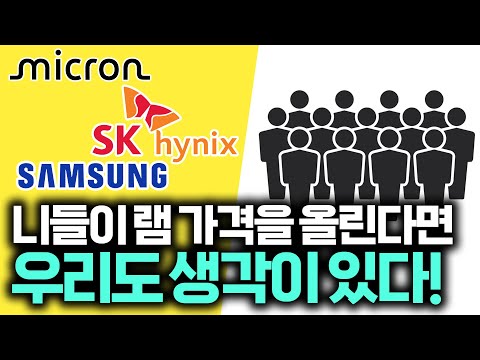 니들이 램가격을 계속 올린다면 우리도 방법이 있다..