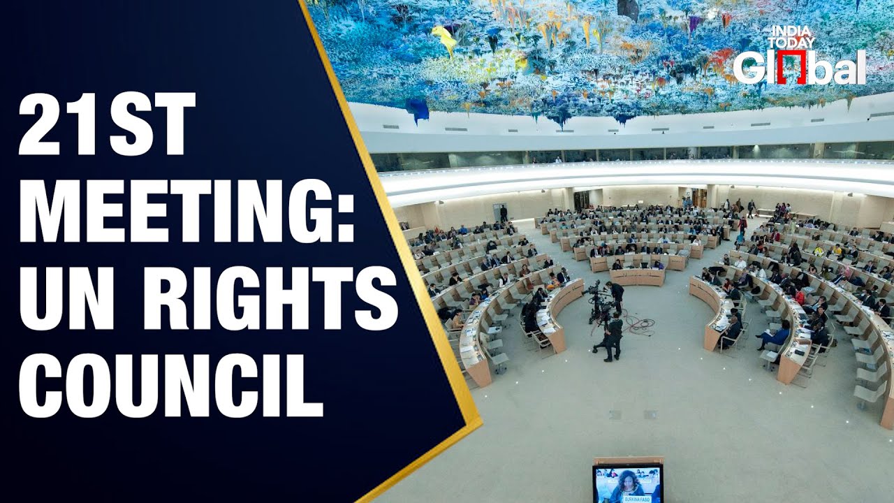 LIVE: 21st Meeting – 59th Session of the UN Human Rights Council | Geneva