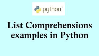 Easy Python | List comprehensions examples