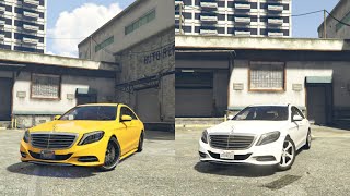 Mercedes Benz S500 2018 - Mod Tuning - GTA V