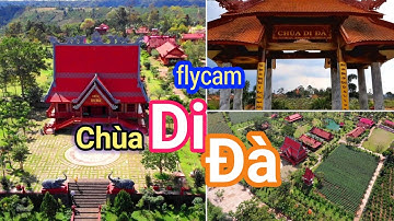 CHÙA DI ĐÀ FLYCAM | Nơi Tham Quan Không Thể Bỏ Qua Khi Du Lịch Bảo Lộc