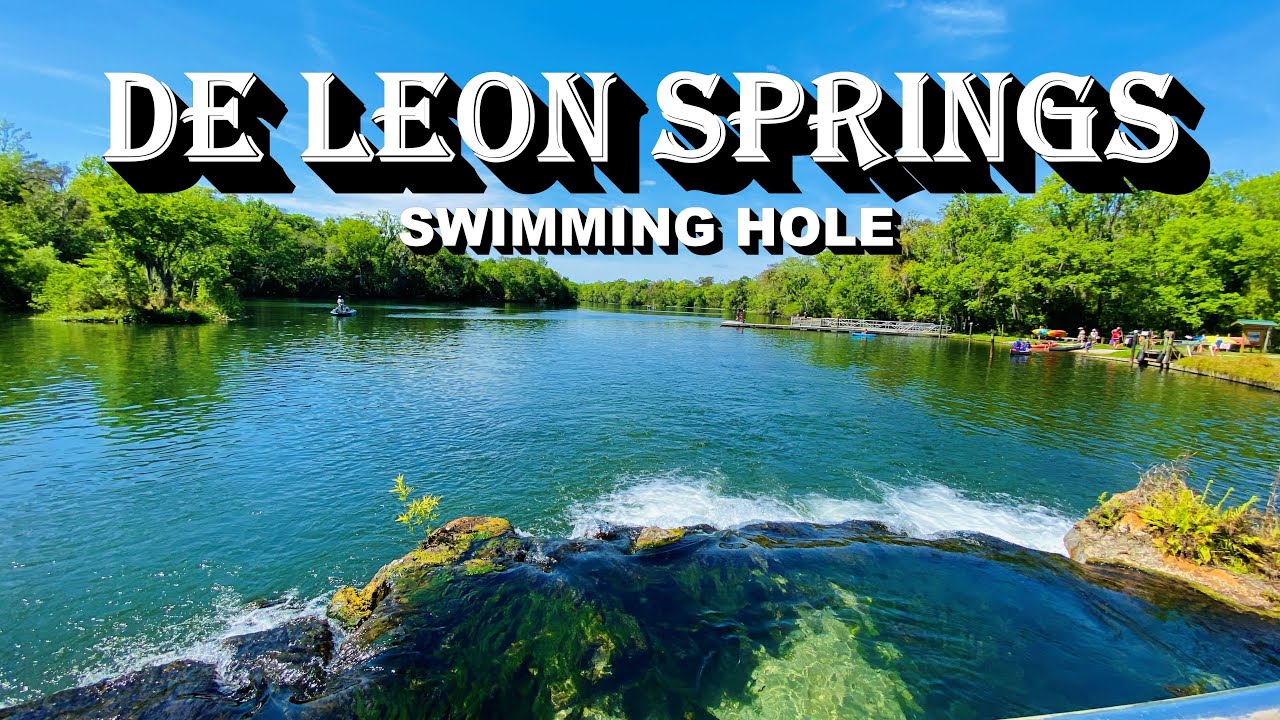 De Leon Springs Florida State Park Swim in Clear Natural Water
