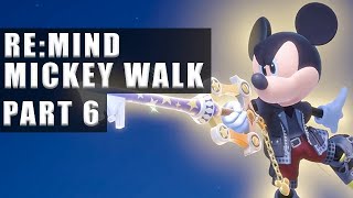 Kingdom Hearts 3 ReMind Mickey Mouse key sky walk Walkthrough Part 6
