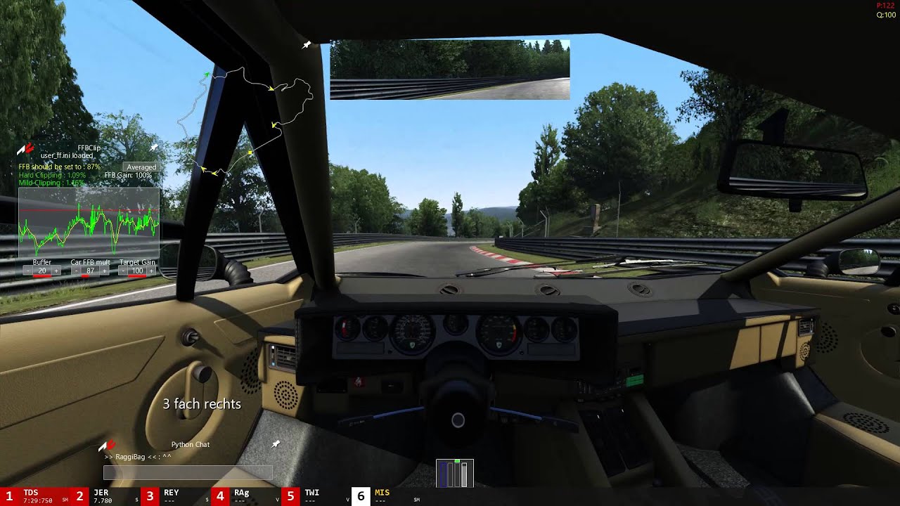 Assetto Corsa Countach Nurburgring YouTube