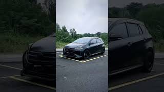 Sable Black Perodua Myvi G3