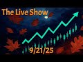Sunday Stock Charts, Crypto, Market Review & NFL games 9/21/25