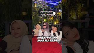 Fuji live bareng zahra da7 di Malaysia #fujian #fuji