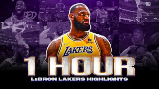 1 Hour of EPIC LeBron James Lakers Highlights