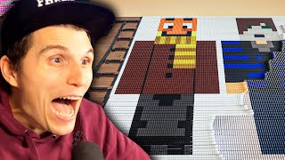 Die Paluten & GermanLetsPlay DOMINO Bahn! | Domino Simulator