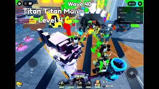 : Playing toilet tower defence