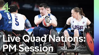 Live Wheelchair Rugby Quad Nations | Great Britain vs France | Day 2