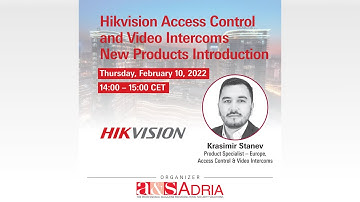 WEBINAR: Hikvision Access Control and Video Intercoms New Products Introduction