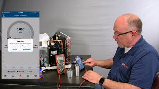 Checking Capacitors With The Supco Techlink App And Idvm510 Multimeter