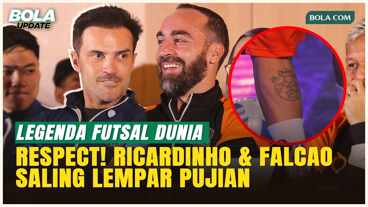 Tato ‘Falcao’ Jadi Simbol Abadi, Ricardinho dan Falcao Saling Puji di Futsal X Series 2!