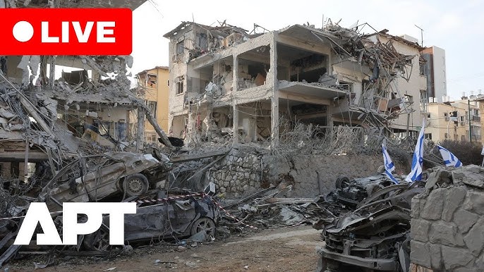 LIVE | Israelis Survey Damage After Iranian Missile Strike | Homes  Destroyed, Recovery Underway |APT - YouTube