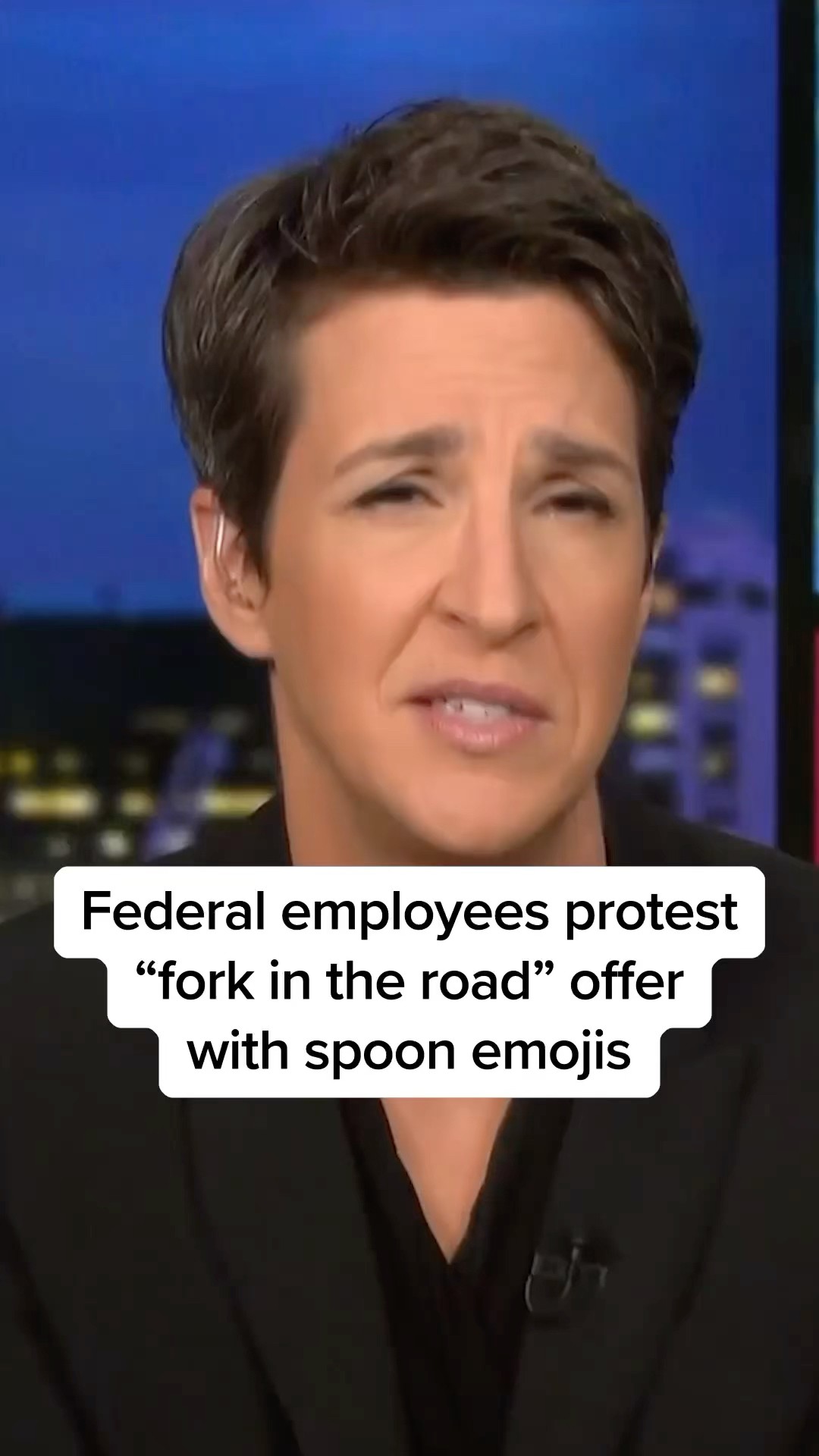 Federal employees protest 'fork in the road' offer with spoon emojis
