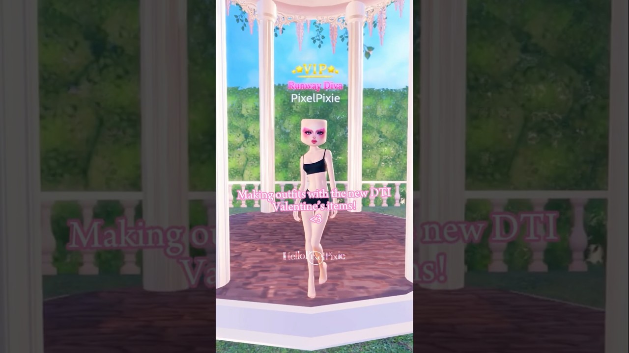 Styling the new Valentines items in DTI!!💝 || 