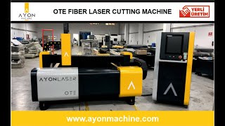 Yerli Üretim Fiber Lazer Kesim Makinesi | Fiber Laser Cutting Machine | Metal Kesim Lazeri
