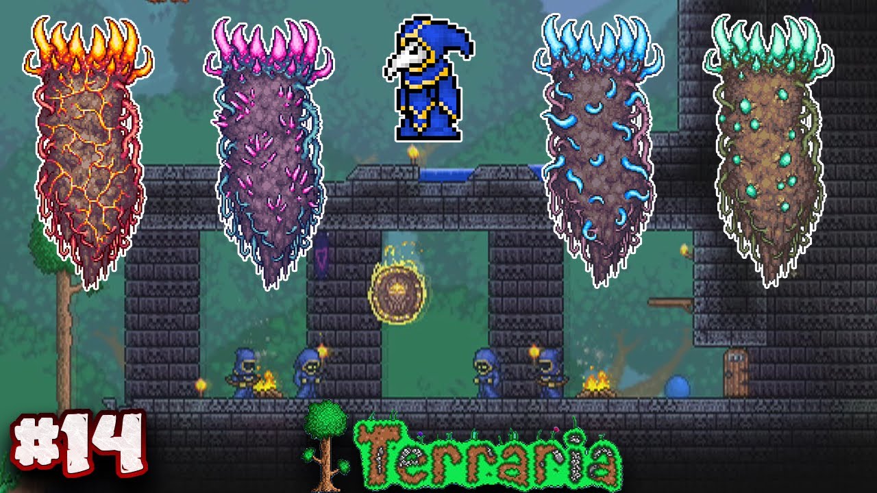 Lunatic Cultist - Terraria Bosses in Order by @gamingcollective