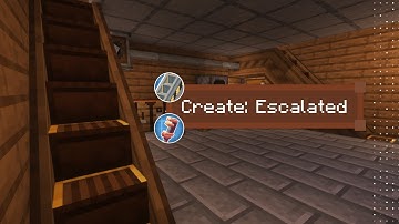 Escalators in the Create Mod?!
