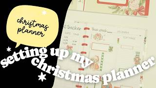 Setting Up December 2026 In My Christmas Planner