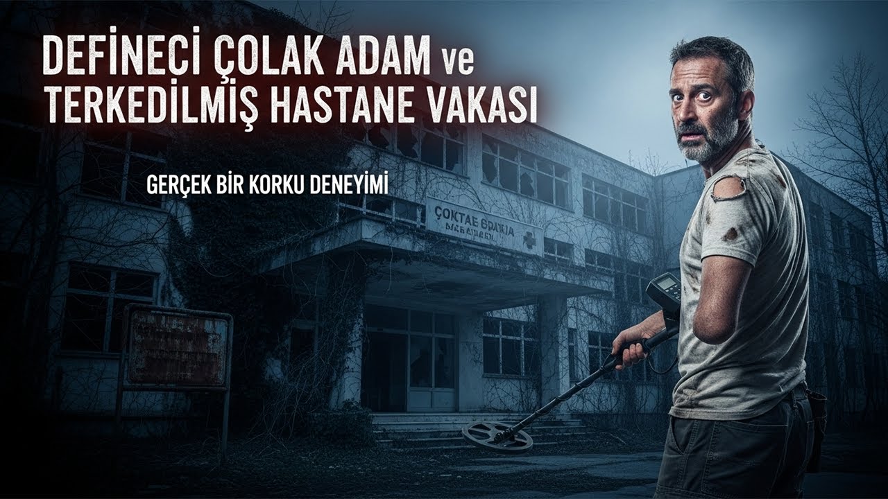 Defineci Çolak Adam ve Terkedilmiş Hastane Vakası | Korku Hikayeleri İtiraf Cin Hikayeleri İtiraf