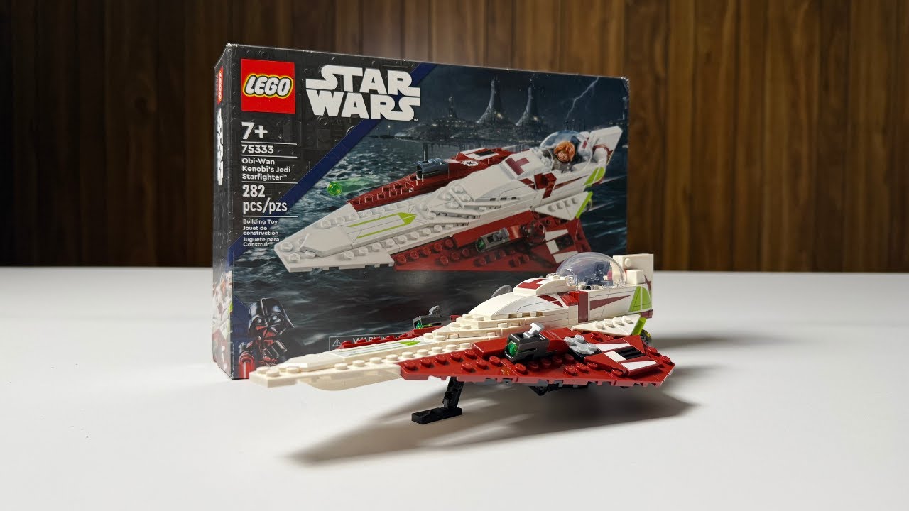 LEGO Obi-Wan Kenobi’s Jedi Starfighter (75333) Review – Lots of Stickers - Still Great Value | HAVUN