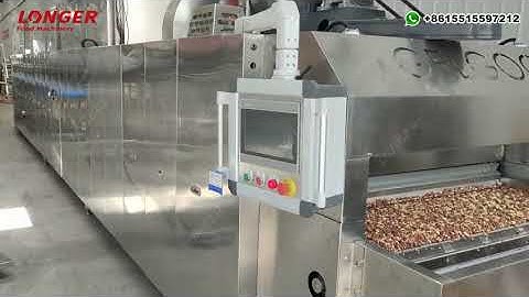 Text Video of Peanut Roasting Machine, Cashew Nut Roaster Machine