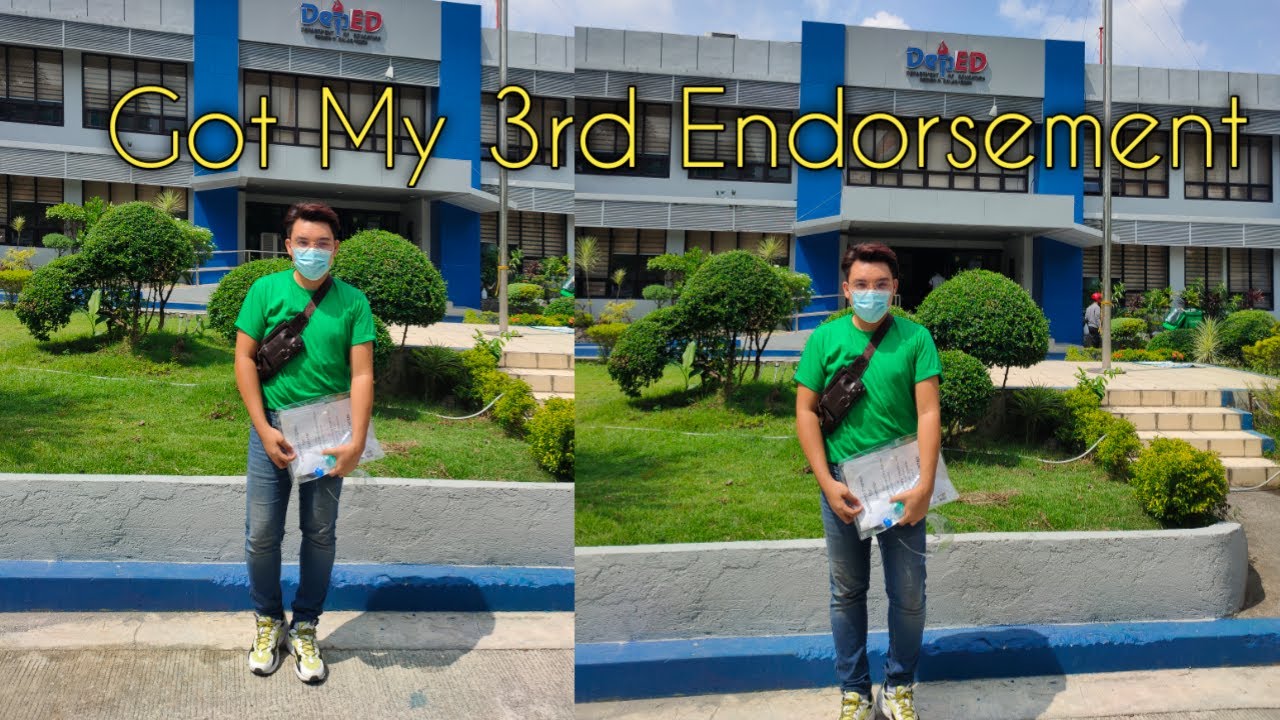 Napirmahan na Third Endorsement ko for Transfer