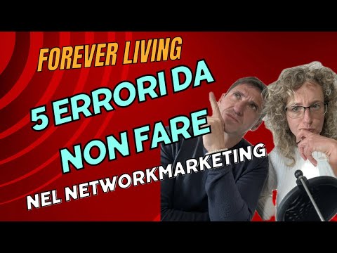 5 ERRORI DA NON FARE NEL NETWORK MARKETING - YouTube