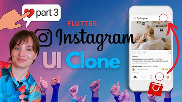 Flutter Tutorial - Instagram UI Clone | Part 3 - New UI design, RichText, TextSpan, Widget functions