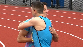 Recap: Training partners Johnathan Cabral, Devon Allen duel to 1-2 110H finish at Oregon Twilight