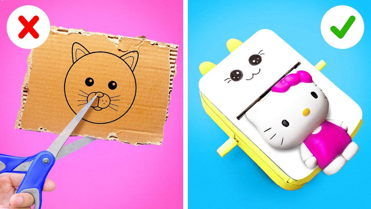 MAKE YOUR OWN DIY CARDBOARD CRAFTS | Easy Ideas and Best Hacks by ...