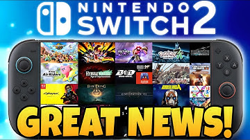 Nintendo Switch 2-games hebben zojuist GEWELDIG NIEUWS gekregen!