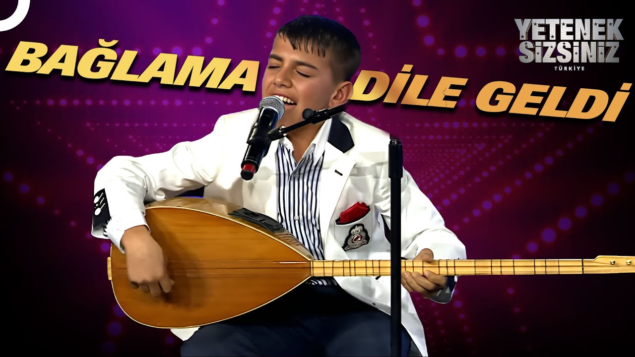 Küçük Ali'den Neşet Ertaş'ı Hatırlatan Bağlama Performansı😍 | Yetenek Sizsiniz Türkiye