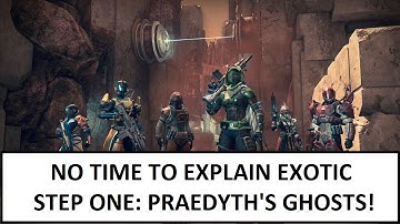 Destiny | How to get the No Time To Explain Exotic Pulse Rifle (Step 1)!