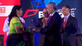Ictact Awards 2015 - Dr Chitra Manohar, Secretary, Info Institute Of Engineering, Coimbatore