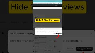 Hide 1-star Reviews - Better the average rating