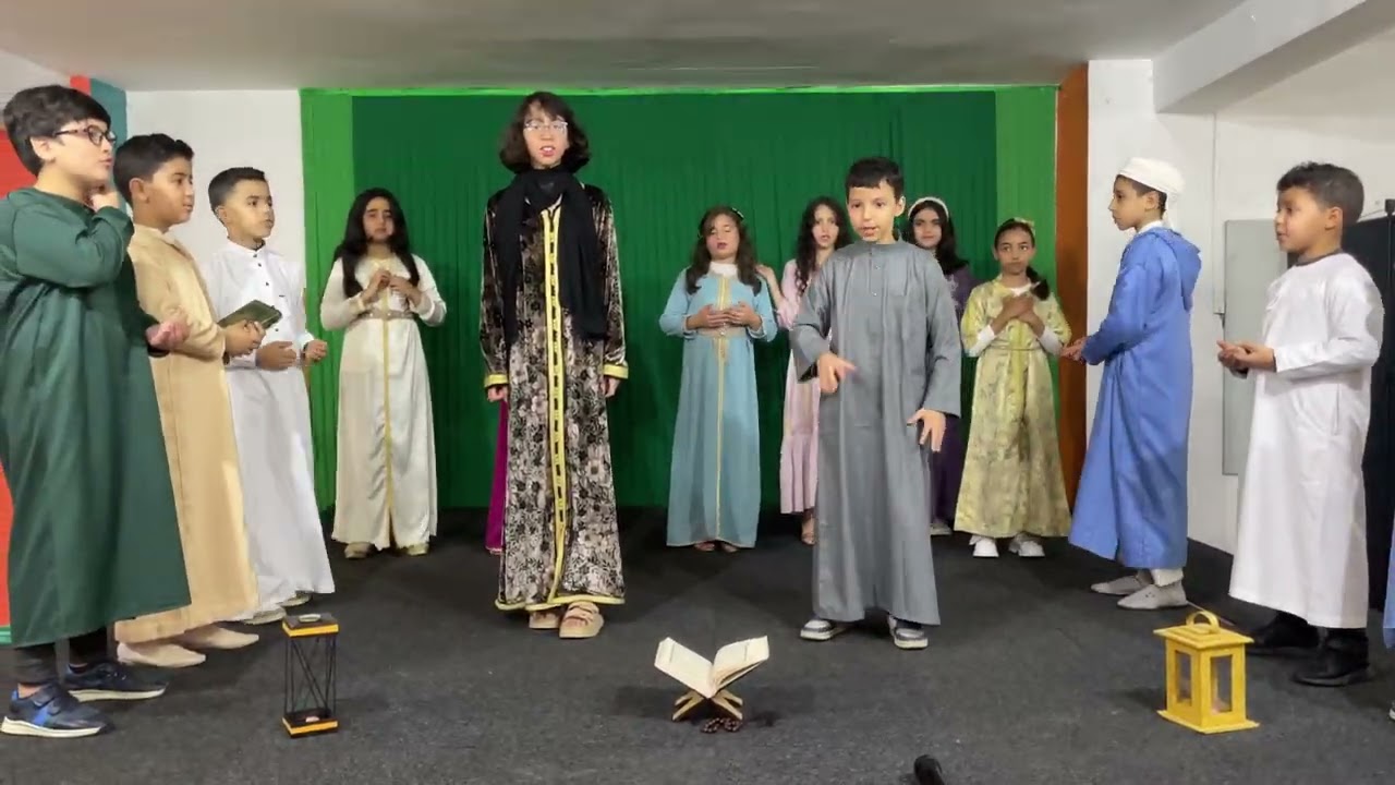 Les élèves de CM1 interprètent la chanson du “Ramadan est arrivé “