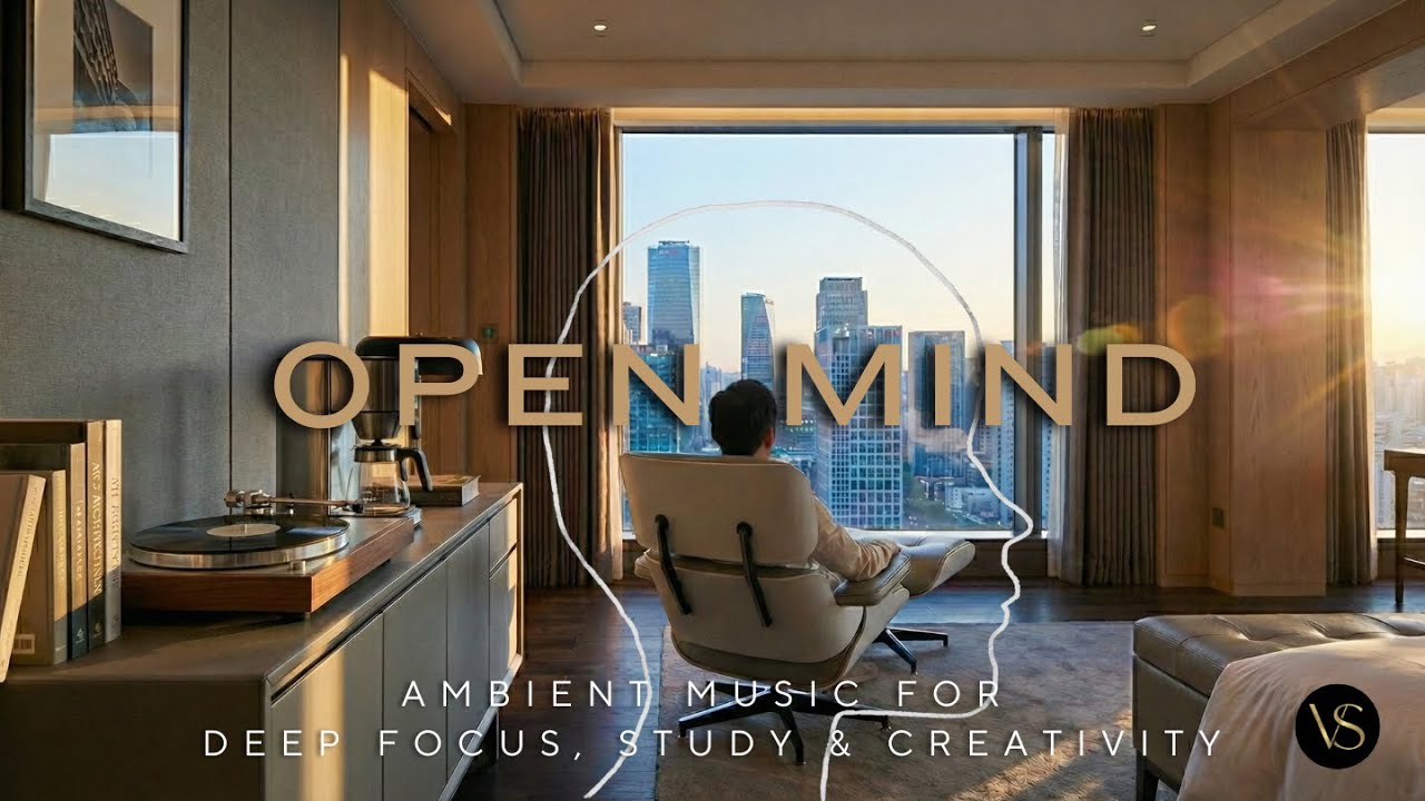 Open Mind 1 Hour Ambient Music for Deep Focus, Study & Creativity