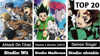 The Greatest Anime Studios Of All Time