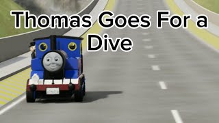 Thomas Goes For A Dive beamng Drive