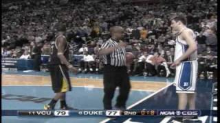 Eric Maynor w/ "The dagger!" (VCU vs Duke Pt.2)