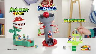 Super Mario Blow Up Shaky Tower (7356) & Piranha Plant Escape (7357) & Balancing Game (7367)